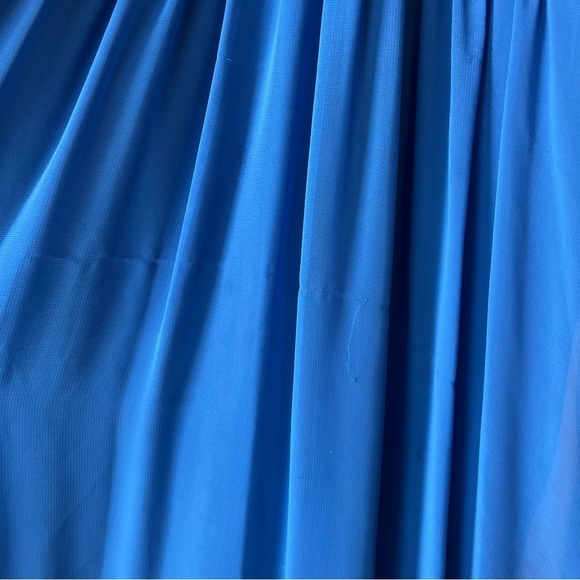 Aidan Mattox Blue Strappy Gown Size 12 – Formal Dress with Cutouts | summer maxi - Picture 14 of 15